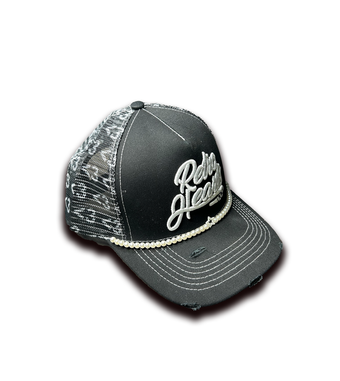 Retro Hearts Pearl Trucker
