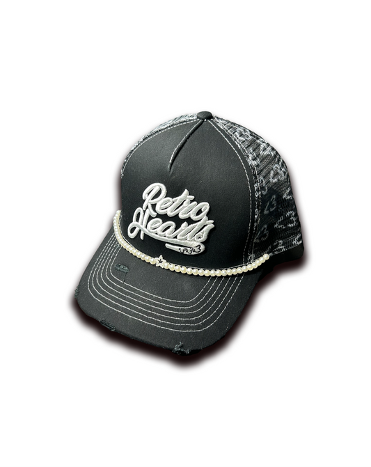 Retro Hearts Pearl Trucker